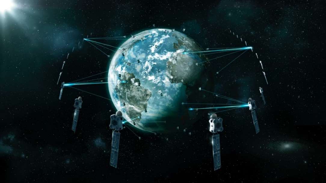 GEO衛星によるサービスイメージ（出典：Space Compass）
