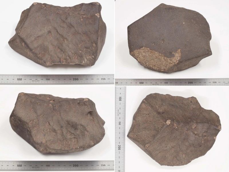 1902年に落下した越谷隕石（出典：文化庁）