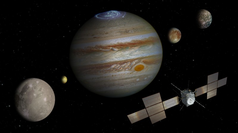 木星の衛星を中心に観測（出典：ESA）