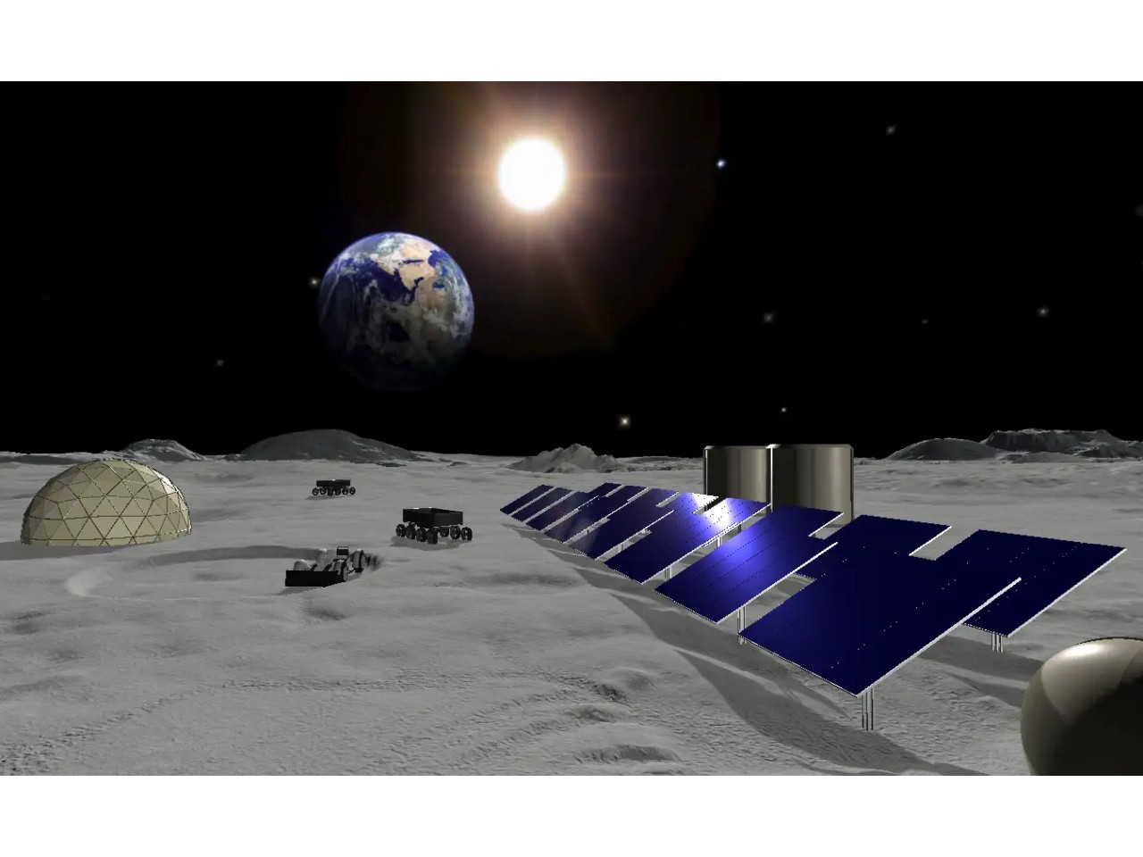 月面基地の無人建設に必要な測位技術を開発へ、パナソニック子会社と大成建設