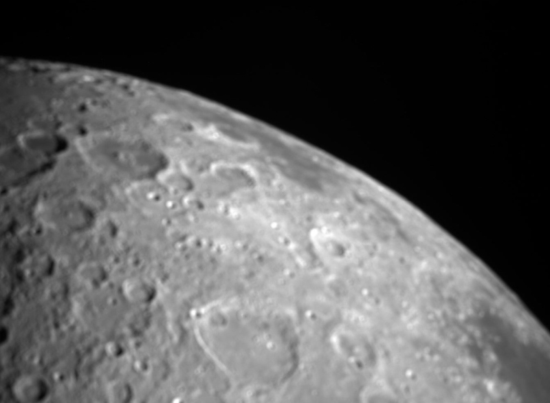 CAPSTONEが月の北極付近を撮影（出典：Advanced Space）