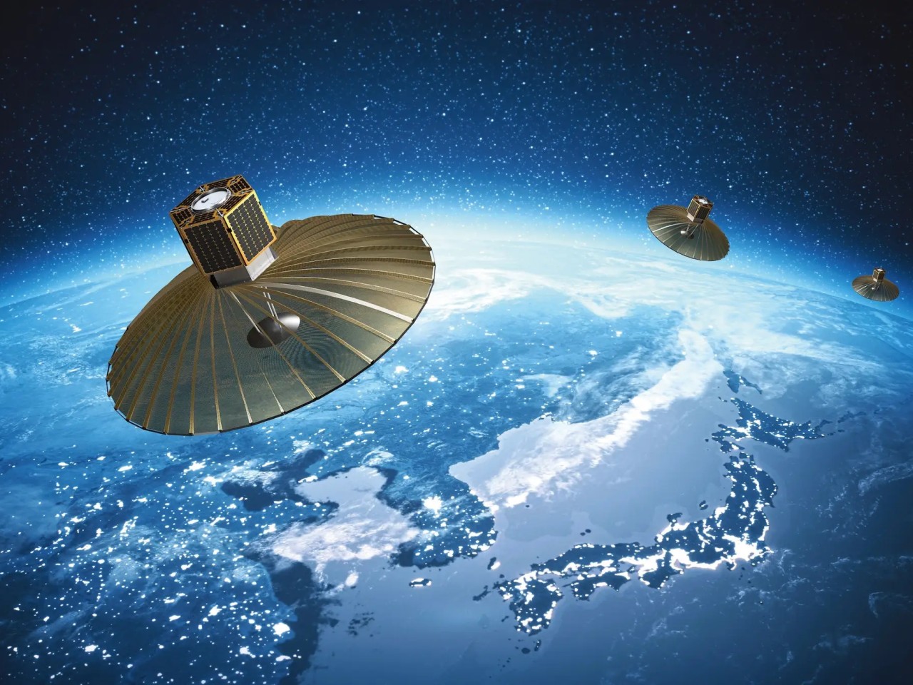 小型SAR衛星「QPS-SAR」で観測（出典：QPS研究所） 