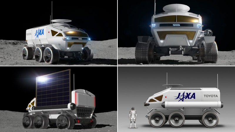 LUNAR CRUISERは、国際月探査計画「Artemis」を見据えて開発されている。与圧された居住空間は4畳半ほどという（出典：タカラトミー）