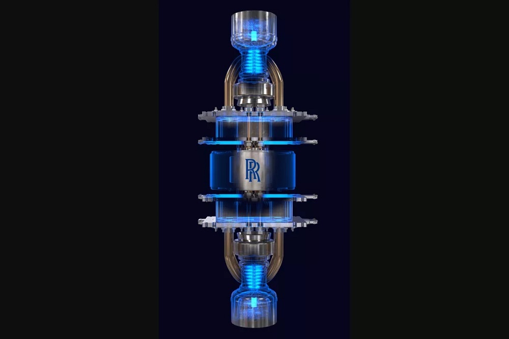 宇宙用原子炉の初期設計イメージ（出典：Rolls-Royce）
