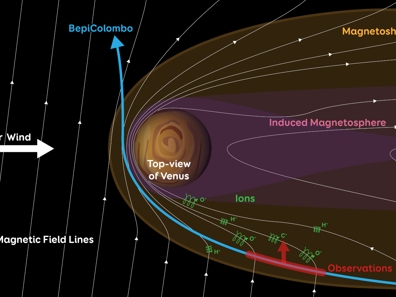 金星から炭素や酸素が漏洩--日欧の探査機が観測