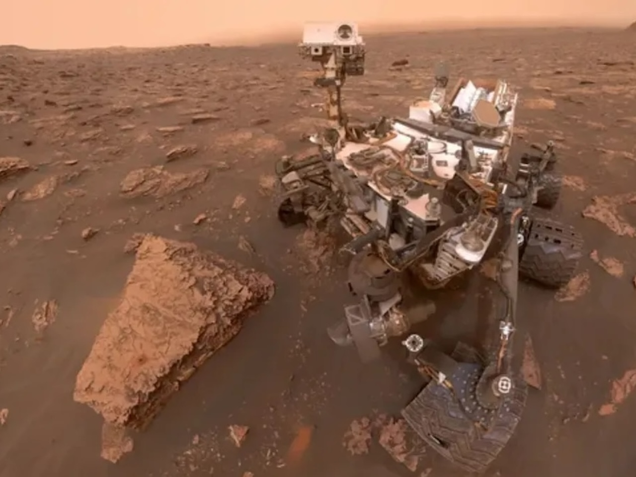 火星でメタンの噴出を検知--探査車「キュリオシティ」の重さが原因か