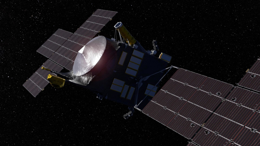 探査機は2029年に到着予定（出典：NASA/ JPL–Caltech / ASU）
