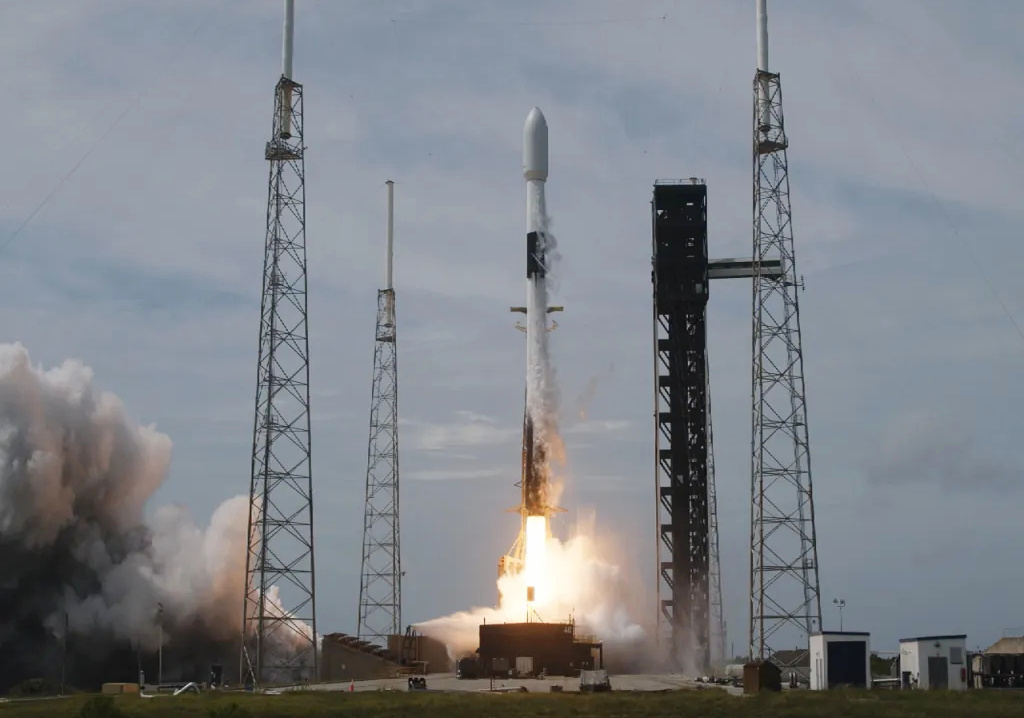 Falcon 9に搭載されたCygnusはフロリダ州ケープカナベラル宇宙軍基地のSpace Launch Complex 40（SLC-40）から打ち上げられた（出典：NASA）