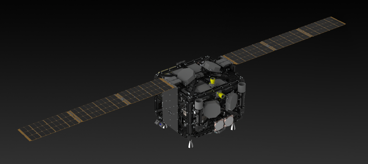 AstroForgeにとって第2弾となる衛星「Odin」のイメージ（出典：AstroForge）