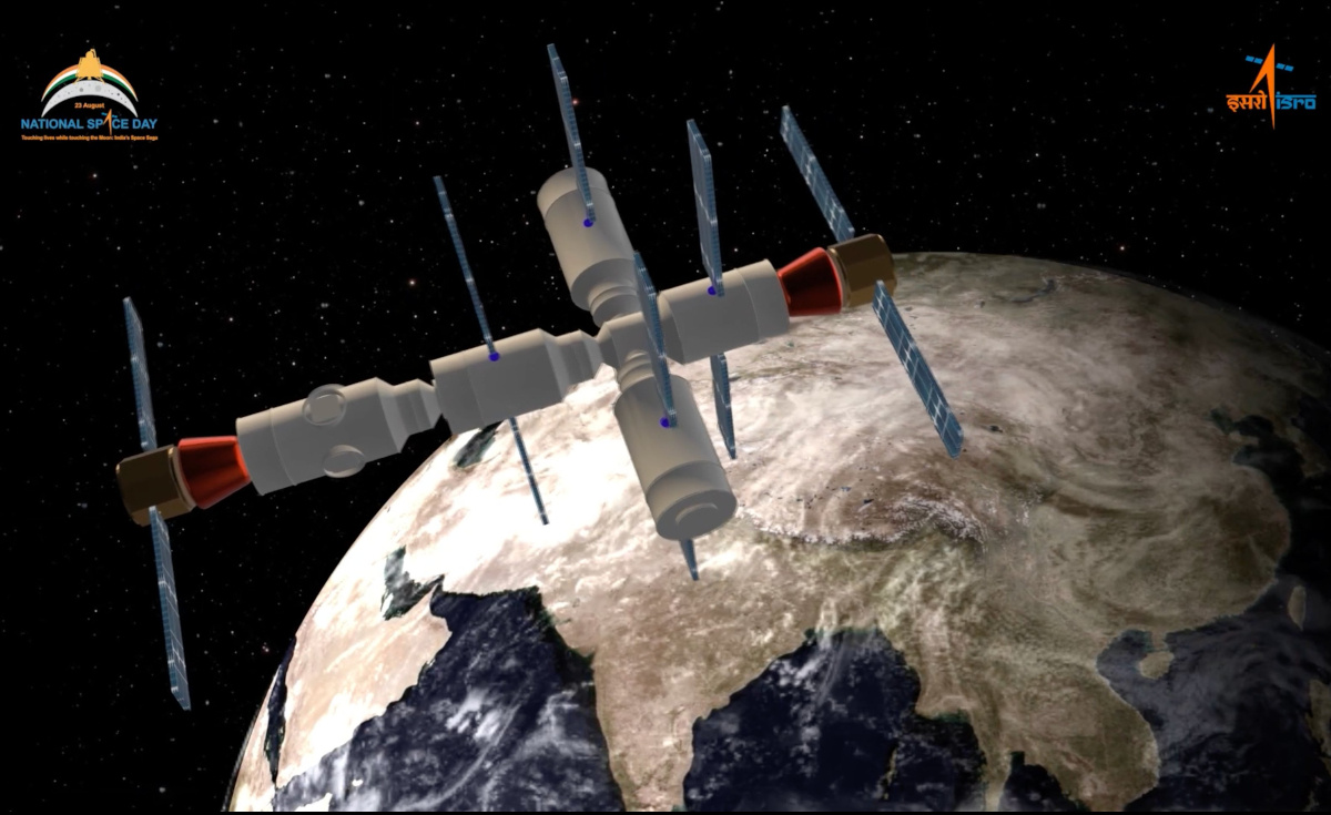 Bharatiya Antariksh Stationのイメージ （出典：ISRO）