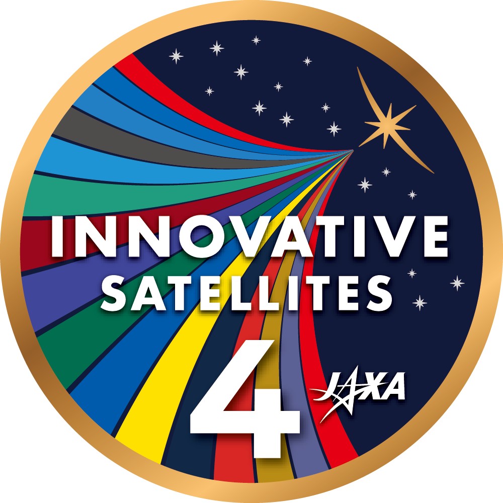 革新的衛星技術実証4号機のミッションマーク（出典：JAXA）