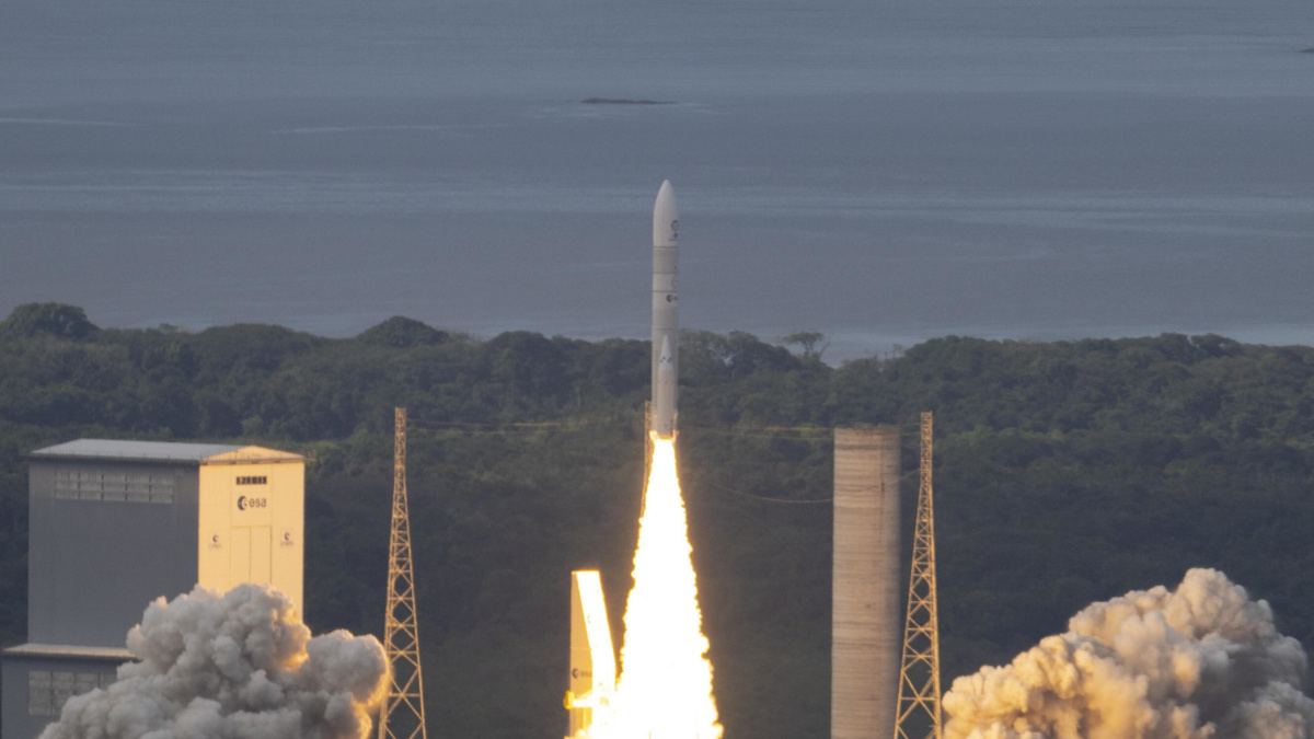 2024年7月に初打ち上げに成功したAriane 6(出典:ESA / S. Corvaja)