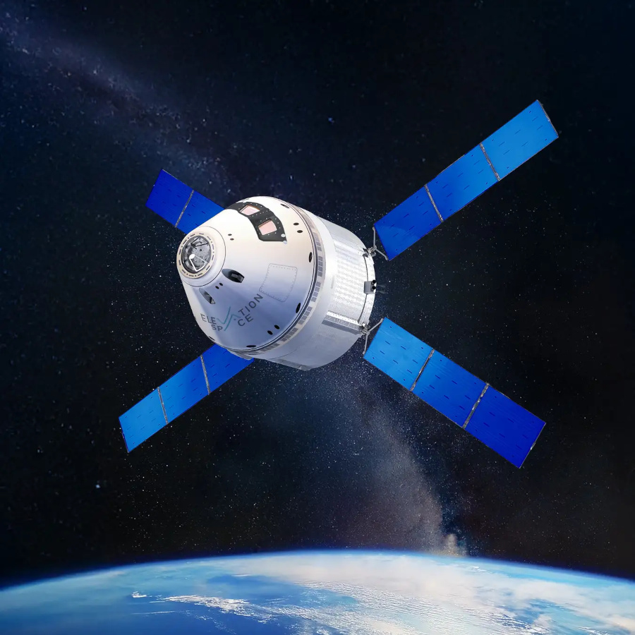 有人宇宙機のイメージビジュアル(出典:ElevationSpace)