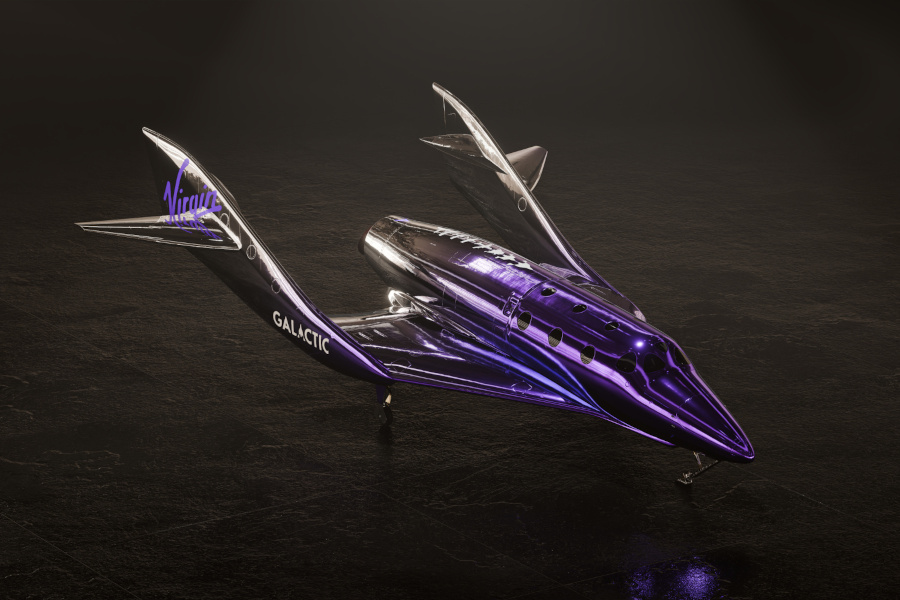 開発が進むデルタ級のイメージ（出典：Virgin Galactic）