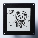 宇宙空間に打ち上げられる損保ジャパン公式キャラクターのジャパンダ（出典：Space BD）