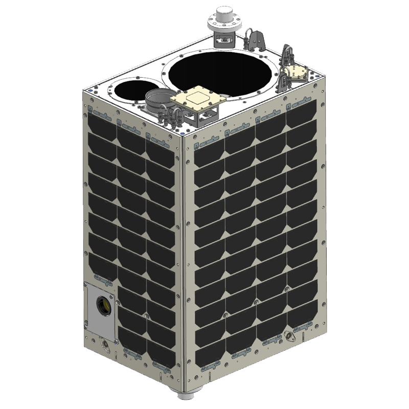 CE-SAT-IIBの地上分解能は口径200mmの望遠鏡で5.1m、口径87mmの望遠鏡で2.3m（出典：キヤノン電子）