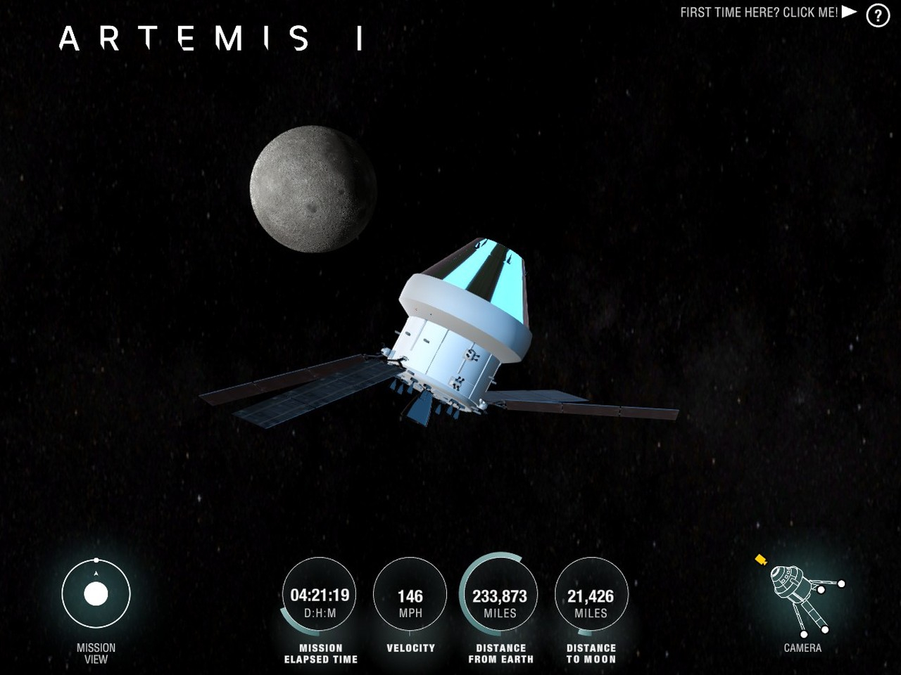 Artemis IのOrion宇宙船、月周回軌道に無事突入   UchuBiz