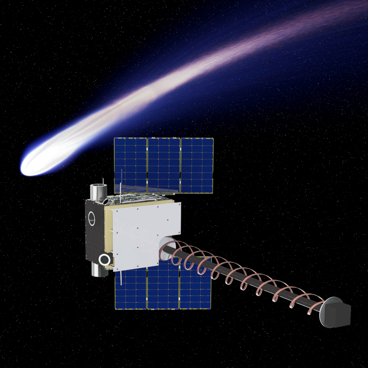 Comet Interceptor探査機B1イメージ（出典：アークエッジ・スペース）
