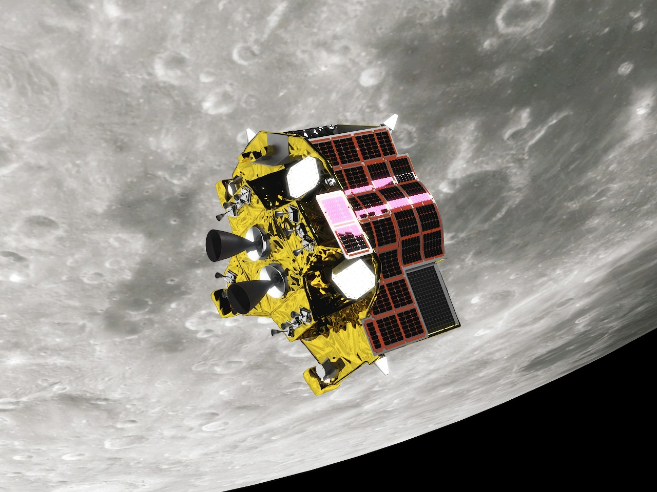 ピンポイント着陸目指す「SLIM」、月遷移軌道に--無事に軌道を変更