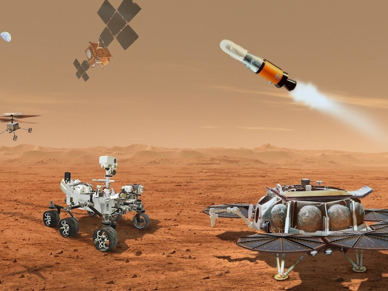 NASA、火星サンプルリターン計画を縮小へ