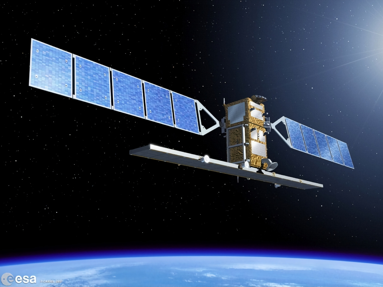 Sentinel-1イメージ（出典：ESA）