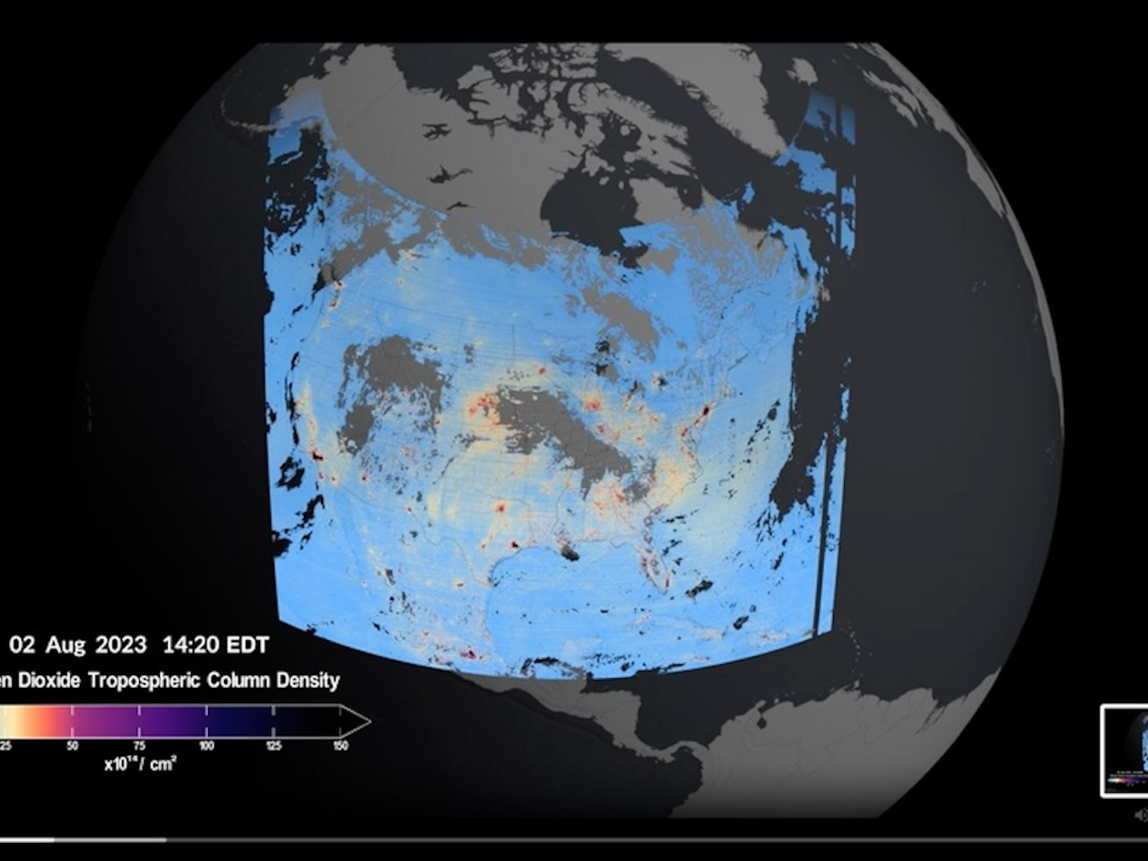 NASA、大気汚染観測衛星「TEMPO」の長期運用狙う--大気汚染の分布を観測