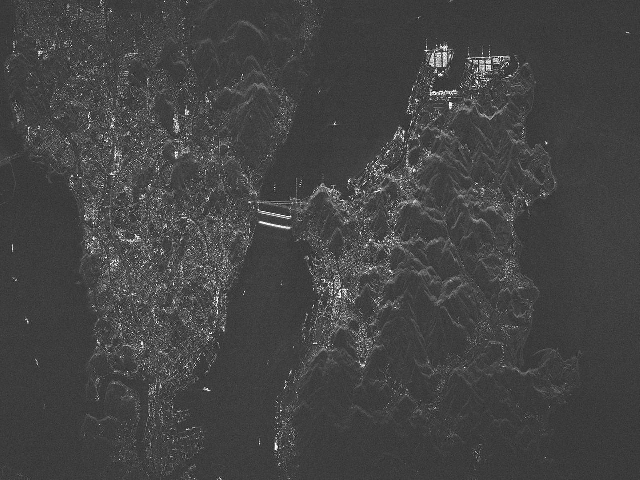 QPS研究所、小型SAR衛星5号機「ツクヨミ-I」初撮影画像を公開