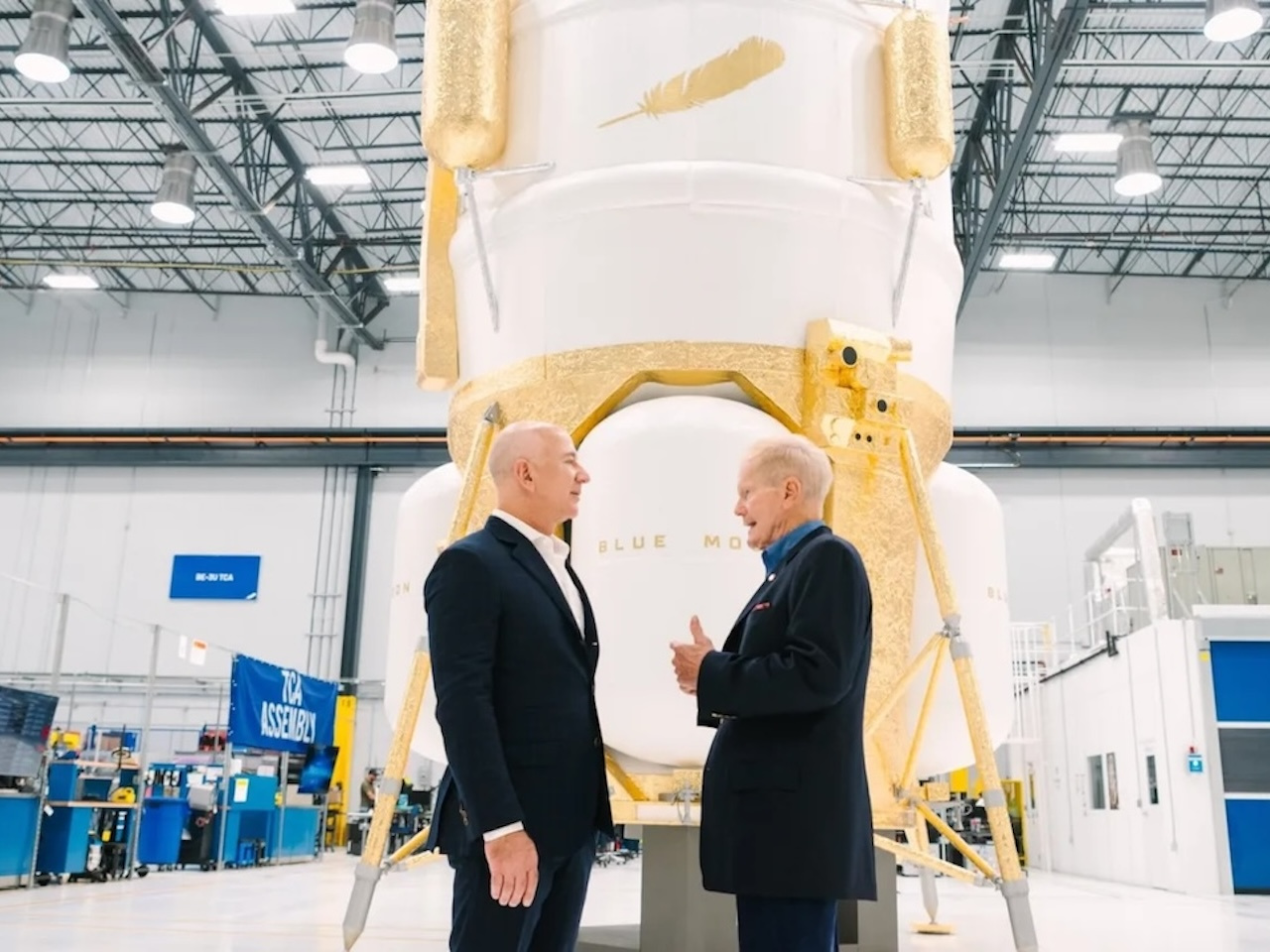 ブルーオリジン、月着陸船「ブルームーン」実証機の2025年打ち上げ目指す