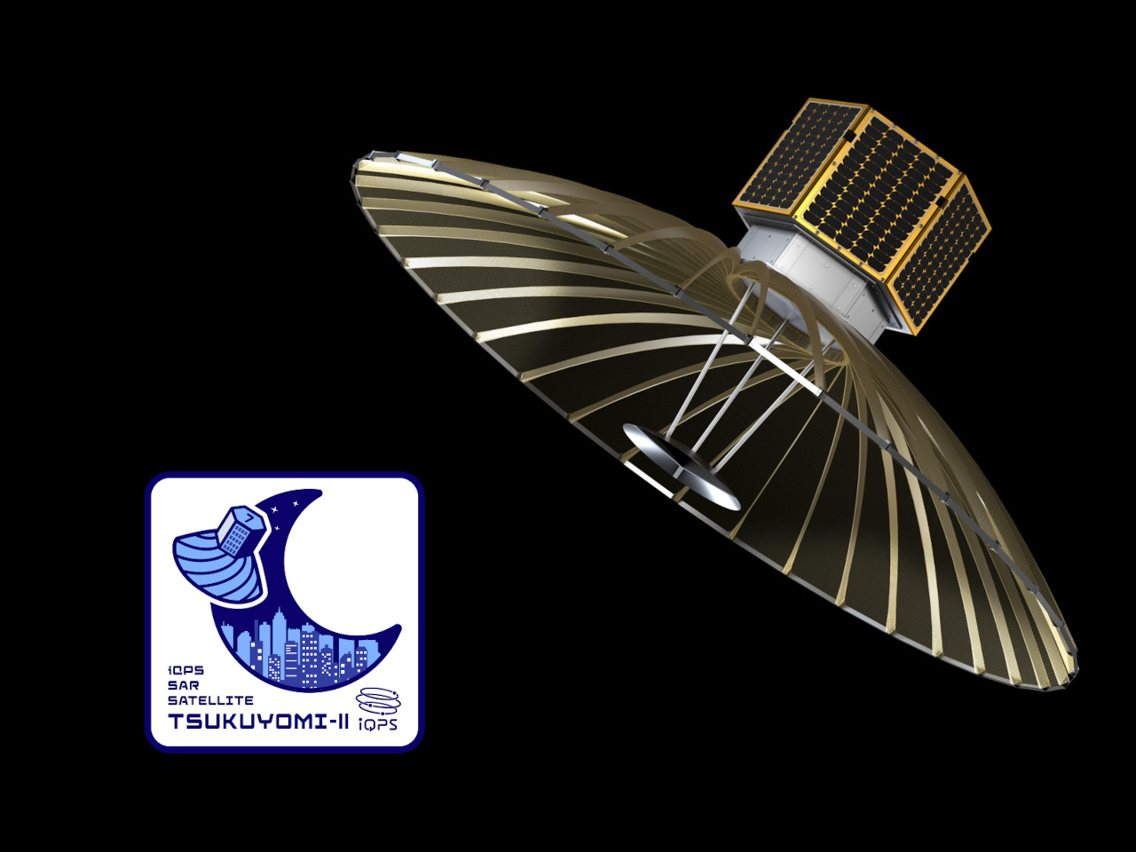 QPS研究所、小型SAR衛星7号機「ツクヨミ-II」をファルコン9で4月に打ち上げ