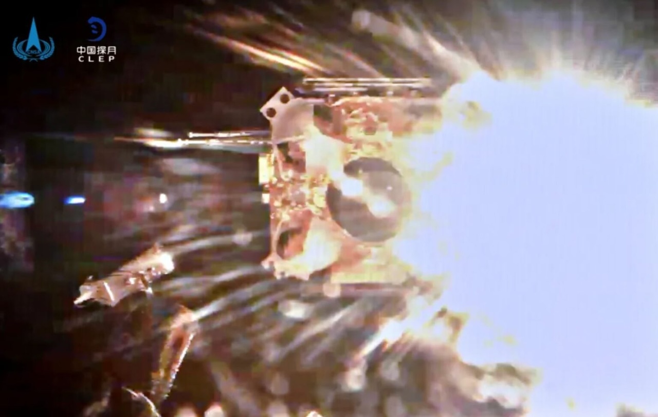 「嫦娥5号」は2020年12月に月に着陸した（出典：CNSA/CLEP）