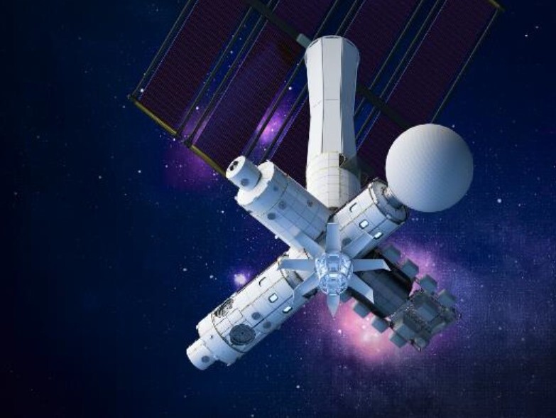 ISSから切り離されたAxiom StationとSEE-1（出典：S.E.E.）