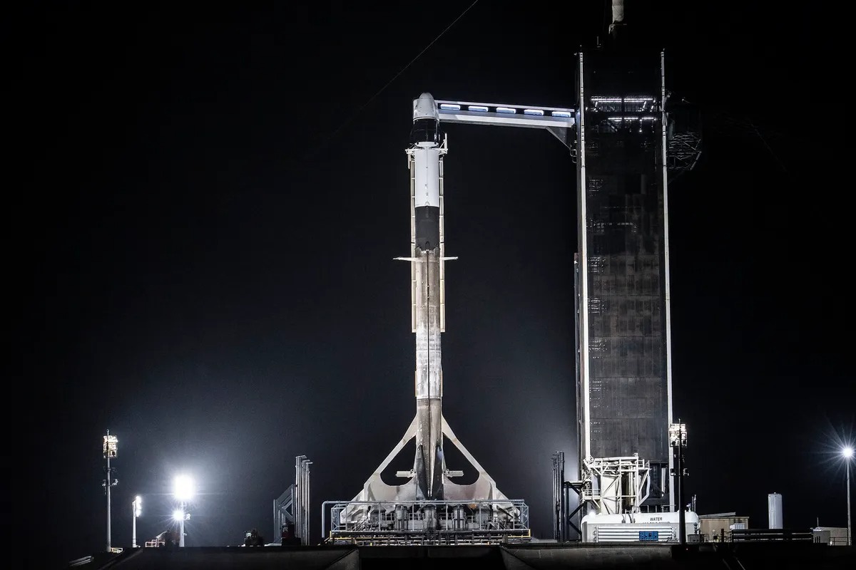 SpaceXの「Crew Dragon」やFalcon 9」の打ち上げに使われる39A発射台（出典：SpaceX）