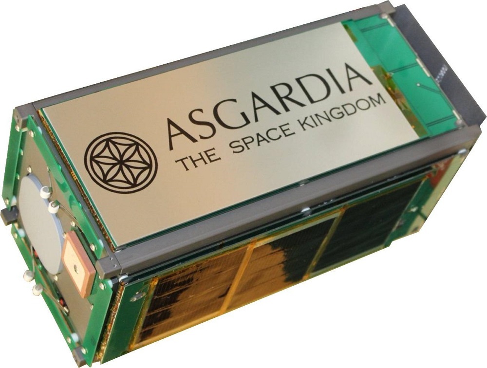 Asgardia-1のレンダリング画像（出典：Asgardia）