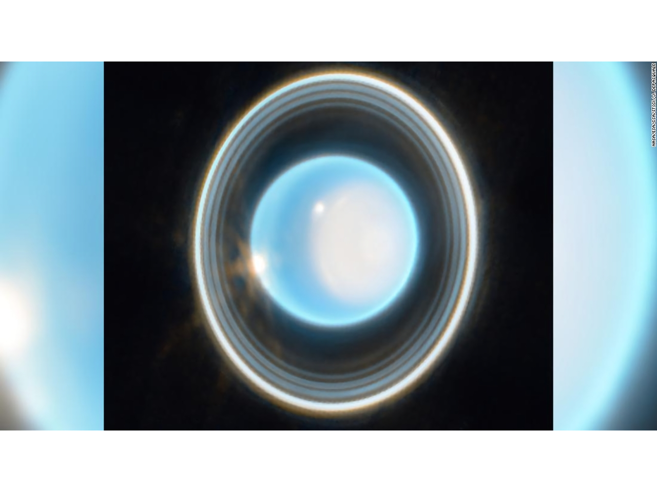 天王星の見事な環、ウェッブ望遠鏡の新画像