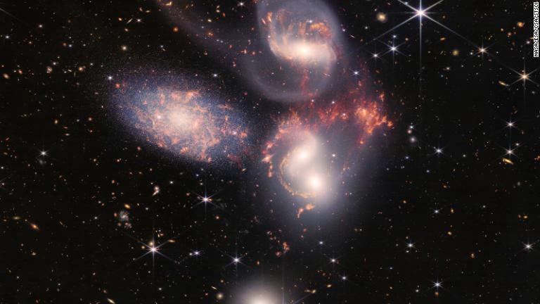 ステファンの五つ子銀河/NASA/ESA/CSA/STScI