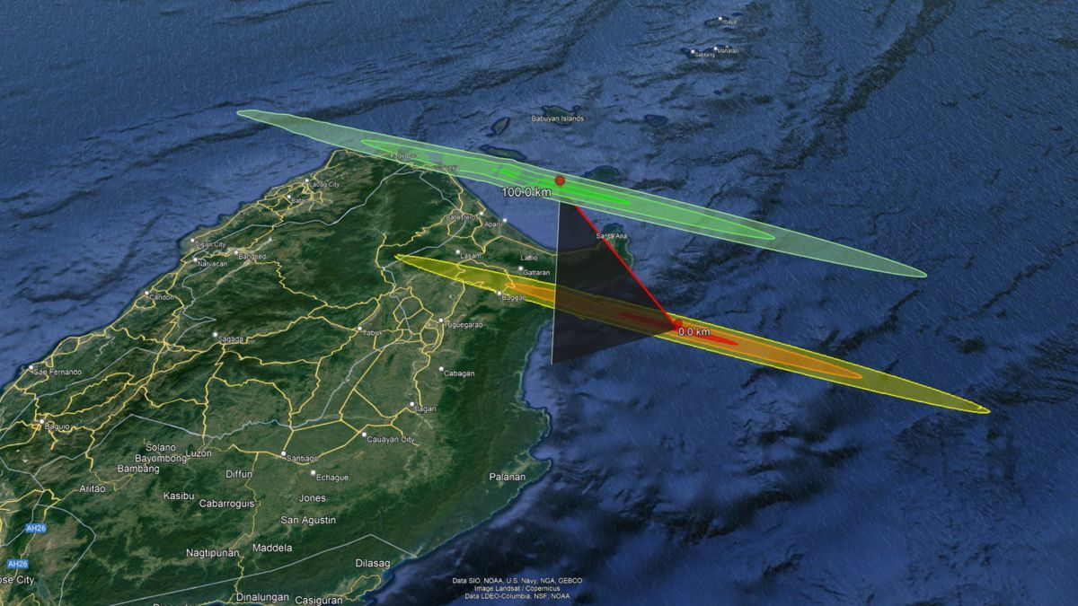 ＮＡＳＡが直径約１メートルの小惑星がフィリピン・ルソン島付近の上空で大気圏に突入したと発表/ESA