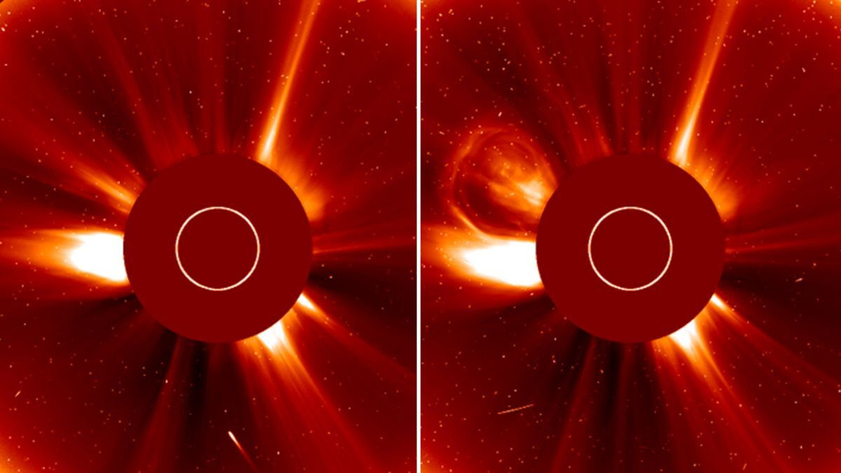 「ハロウィーン彗星」の愛称を持つ彗星が太陽に接近し蒸発した / NASA