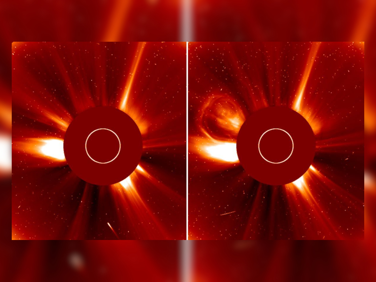 「ハロウィーン彗星」最後の瞬間、ＮＡＳＡ衛星が観測　太陽最接近生き延びられず