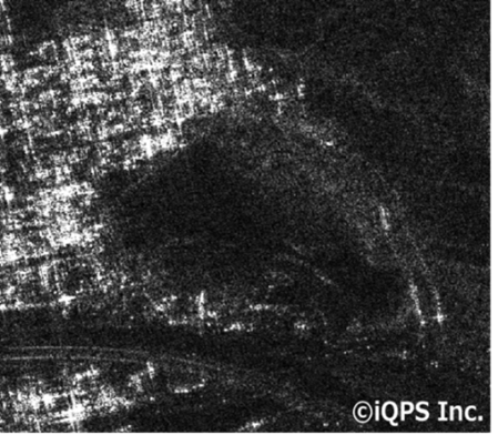 QPS研究所のSAR衛星2号機「イザナミ」による撮像