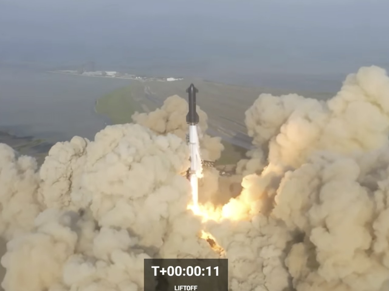 SpaceXの「Starship」、打ち上がるもブースター分離できず--データは取得