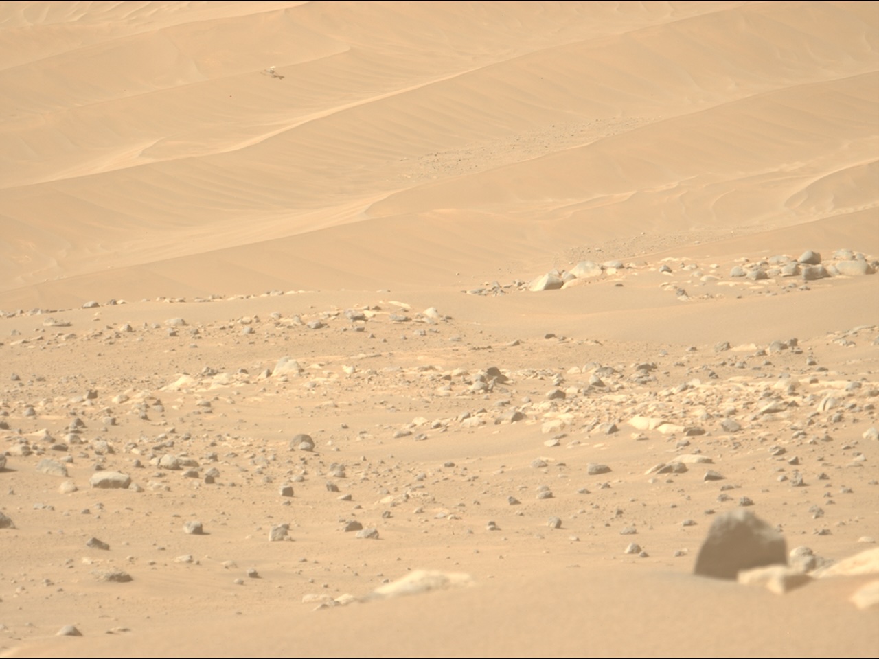 壊れた火星ヘリ「インジェニュイティ」、探査車「パーサヴィアランス」が撮影