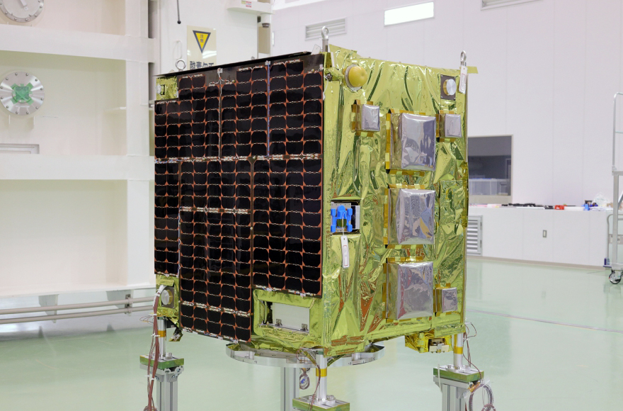 イプシロン6号機に搭載されるRAISE-3のフライトモデル（出典：JAXA）
