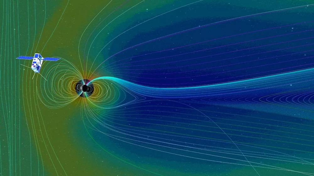 CuSPは太陽フレアを含む太陽風を分析する（出典：NASA's Goddard Space Flight Center）
